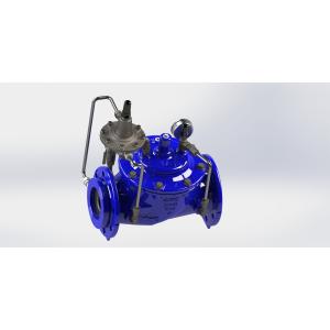 China Válvula de control de flujo manual con cuerpo de hierro dúctil y clasificación de presión PN25 para aplicaciones de 0-80°F Modelo A400 supplier