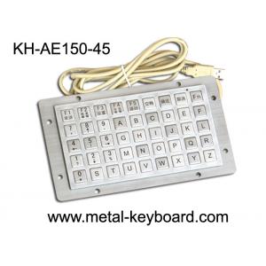 China IP65 Rated Anti Vandal Industrial Computer Keyboard with 45 Keys Function Keypad supplier