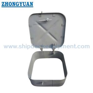 China Tipo F de CB/T 3728 nenhuns tampa de aço pequena resistente aos agentes atmosféricos do portal com cão Marine Outfitting supplier