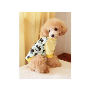 China High Quality cute white with black Cotton Personalised Dog Hoodies supplier