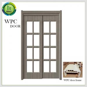 Interior WPC Sliding Door Doors Fire Resistant Outward open Direction Kitchen Use