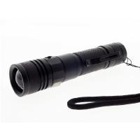 Zooming Hand Strap Small Rechargeable Torch , Usb Rechargeable Led Torch