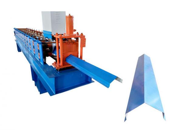 Hydraulic Cutter Ridge Cap Roll Forming Machine For Hard Chrome Plating Rollers