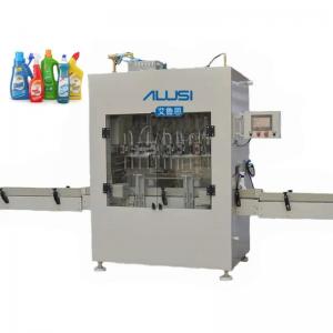 China Automatic anti corrosion stain remover filling machine strong Acid Liquid Bleach Bottle Filling machine supplier