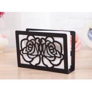 Decorative Kitchen Table Napkin Holder Iron Tables Tissue Box ISO Approved