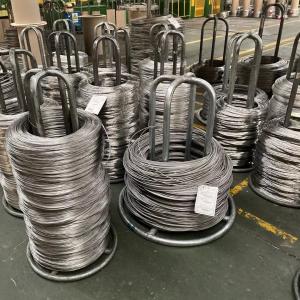 China 500mm 316 Stainless Steel Spring Wire Hard Bright ASTM A582 supplier