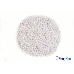 High Efficiency Sintered Zirconia Silicate Beads In White Color