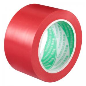 Wear Resistant Hazard PVC Marking Tape Black Yellow Red Zebra Crossing