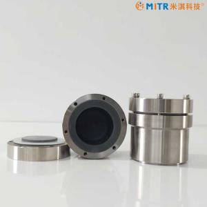 China Agate Lined Stainless Steel Ball Mill Container Jar Vertical 50ml Volume supplier
