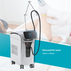 China 755nm 1064nm Newest Model Gentle Alex Laser Hair Removal Machine with ND Yag Laser supplier