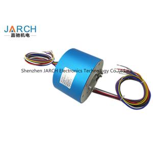 China Through Bore Electrical Slip Ring For Heating Roller Machinery , 2 Circiuts 50A supplier