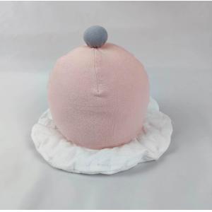 China 13cm Pink Soft Fabric Dog Toys Eco Friendly Peach Birthday Cake Dog Toy supplier