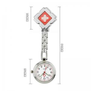 Reloj luminoso de Clock Unisex Doctor de la enfermera de la moda del reloj de bolsillo de reloj de bolsillo de Watch Gift Student de la enfermera de la Cruz Roja del MANDO