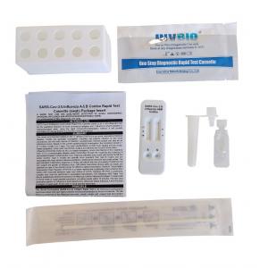 China Ce Antigen Self Test Kit Influenza Flu A B And Covid-19 Ag Nasal Combo supplier