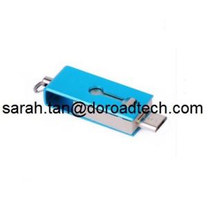 China New OTG Mobile Phone USB Flash Drive, Real Capacity A GRADE Chip Cell Phone Pen Drive supplier