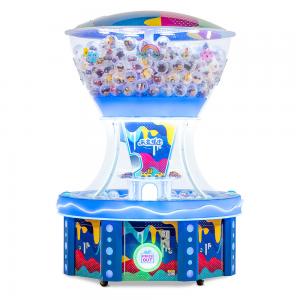 Blue Color Toy Capsule Vending Machine 4 Players For 100mm Size Capsule