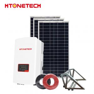 Monocrystalline Silicon On Grid Solar Power Systems 1Kw Lifepo4 Battery