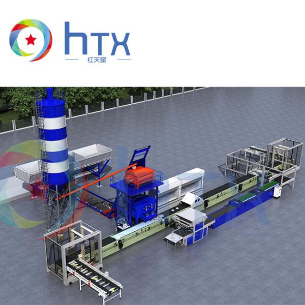 7000*1000*1800mm Wet Cast Machinery With PLC Control System