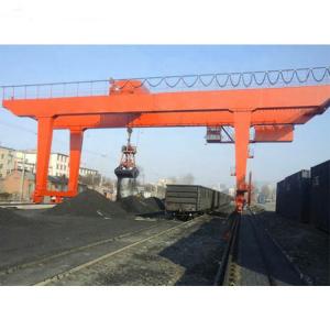 Heavy Duty MZ Double Girder Gantry Crane 10 Ton Electric Hoist Grab Bridge Crane