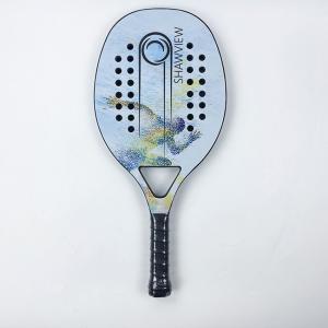 Pala Paddle Tennis Racquets Fiberglass PU Raqueta De Padel