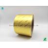 Tobacco 1500M Long Good Extensibility Aluminium Foil Paper Gold Colour