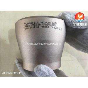 China ASTM B122 / B466 Butt Weld Steel Pipe Fittings SB122 SB466 Reducer Elbow supplier