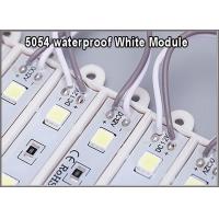 DC12V 3 leds 5054 white SMD LED Module Light Super Bright Waterproof IP68 led pixel strings by DHL Fedex Express