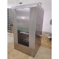 China Static Pass Box Stainless Electrical Interlock Clean Room Pass Box on sale