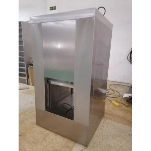 Static Pass Box Stainless Electrical Interlock Clean Room Pass Box
