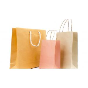 Embossed Printing Paper Bag 250gsm Printed Paper Carrier Bags