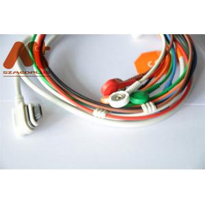 Telemetry Leadwire ECG Cable 5 Lead Snap 2008594-002 2008594-001