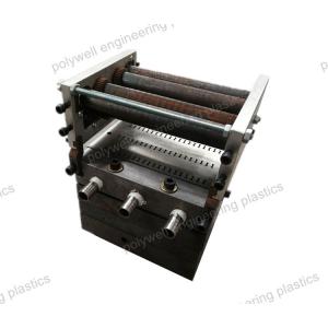 China PA66 Plastic Fire Resistant Granules Pellets Extruder Mould For Heat Insulation Strip supplier
