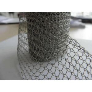 China Single, Double, Flat, Compressed & Multi-Layer Titanium Knitted Weaving Wire Mesh supplier