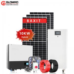 China Easy to install home 10KW and off-grid solar system small solar panel kits for home supplier