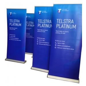 Polyester Sublimation Roll Up Stand Design 80X200cm Big Base Roll Up Banner