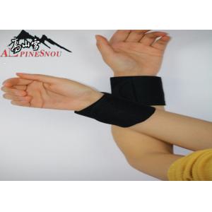 China Tourmaline Self Heating Wrist Support Belt With Chloroprene Rubber Cloth supplier