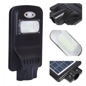 6500K Super Bright Solar Lamp Post , Solar Powered Lamp Post Light 60W Led Dustproof