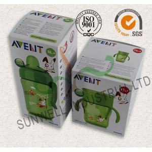 China Milk Bottle Colored Corrugated Packaging Boxes , Custom Sized Cardboard Boxes supplier