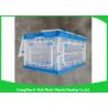 China Stackable Collapsible Plastic Containers Convenience Transport 600 * 400 * 88mm wholesale