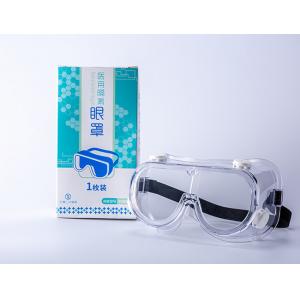 Medical Supply PVC Transparent Anti Splash Goggles For Hospital