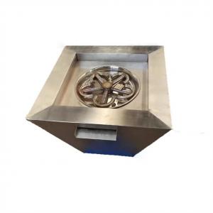 China Garden Water Feature Square Stainless Steel Water Pool Fire And Water Bowls supplier