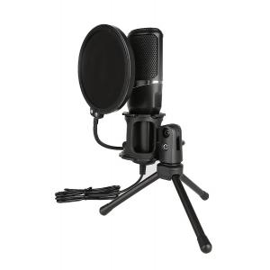 Condenser Microphone for PC Professional USB Microphone for Computer Laptop Gaming Streaming Recording Studio