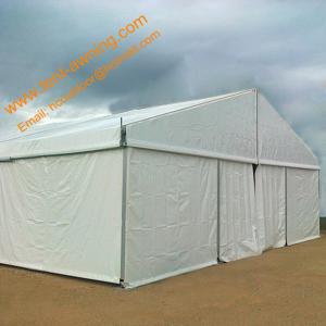Temporary Warehouse Tent, Outdoor Waterproof Aluminum Warehouse Storage Tent