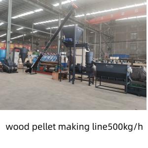 Biomass Pelletizing Line With 2-10mm Final Pellet Biomass/Wood Pellet Production Line Pellet Manufacturing Equipment