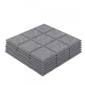 China Sound Absorbing Panels Sound Proof Wall Padding Decorative Acoustic Ceiling Panels supplier