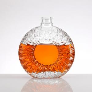 China Custom Make 750ml 700ml Spirit Gin Liquor Whisky Rum Tequila Vodka Glass Bottle With Cap supplier