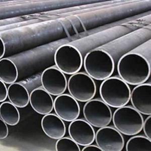 API J55 Non Alloy 16Mn Black Steel Seamless Pipe Hot Rolled Astm A53 Sch40