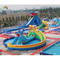 China Inflatable Swimming Theme Park Water Amusement Park Funland Water Park on sale