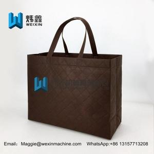 China Cheap embossed non woven shopping bags / tote bags supplier