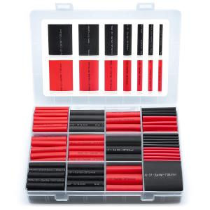 China Adhesive Lined Heat Shrink Tubing Kit 3:1 Ratio 200pcs Plastic Material supplier